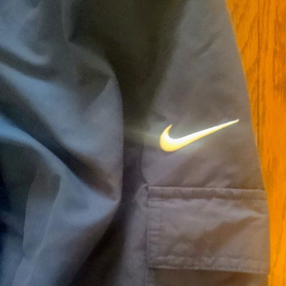 Nike Men's Blue Joggers with Logo Size Medium - Picture 2 of 8